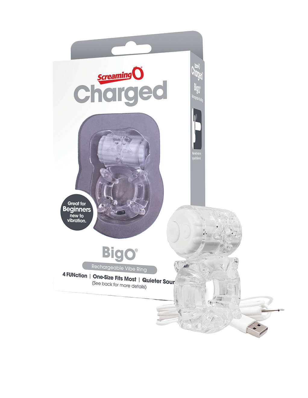 Screaming O Charged Big O - Clear - Box