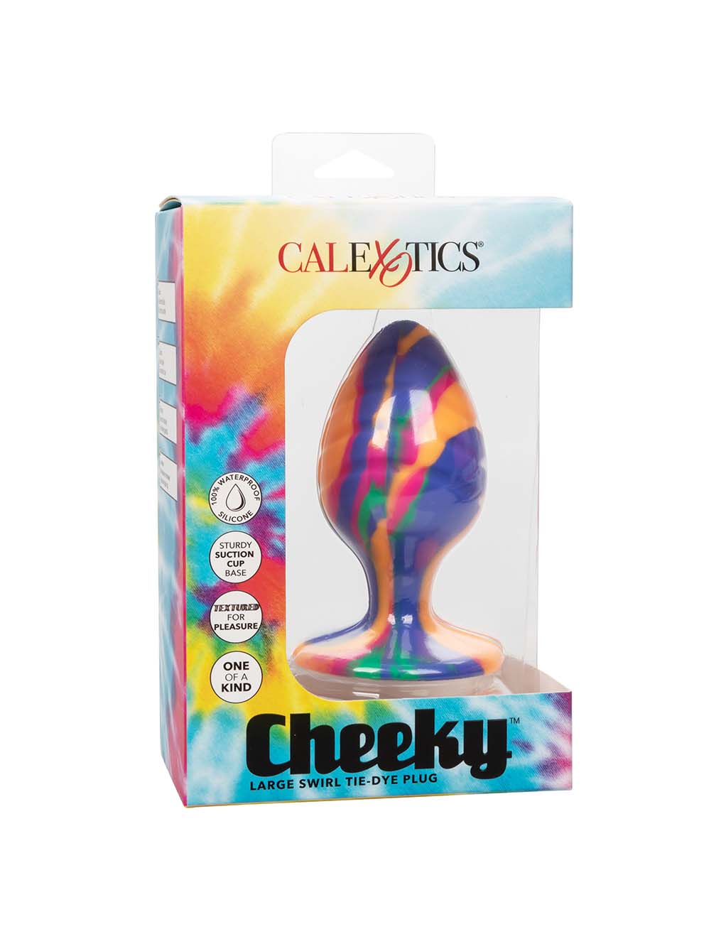Cheeky Swirl Tie-Dye Plug Large- Box