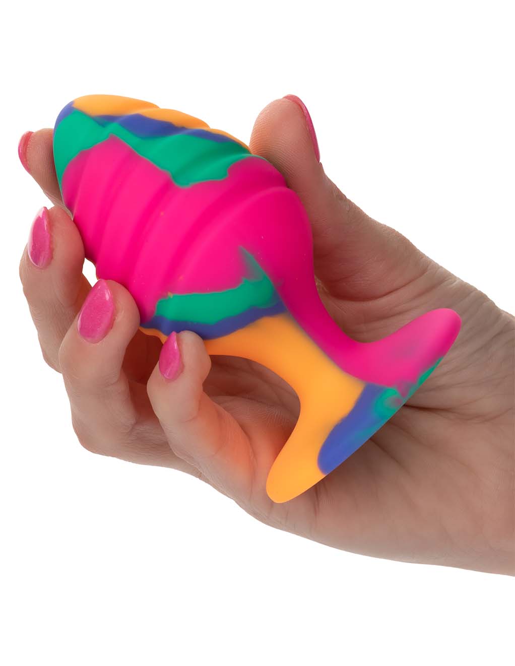 Cheeky Swirl Tie-Dye Plug Large- Hand
