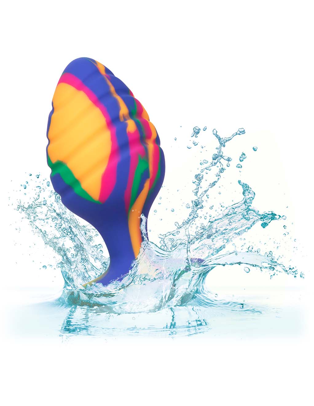 Cheeky Swirl Tie-Dye Plug Large- Water