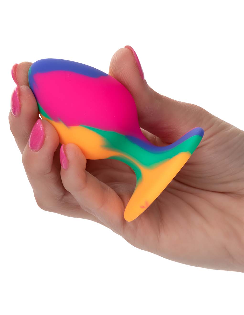 Cheeky Tie-Dye Plug Medium- In hand