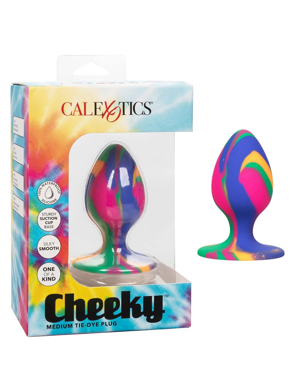 Cheeky Tie-Dye Plug Medium- With Box