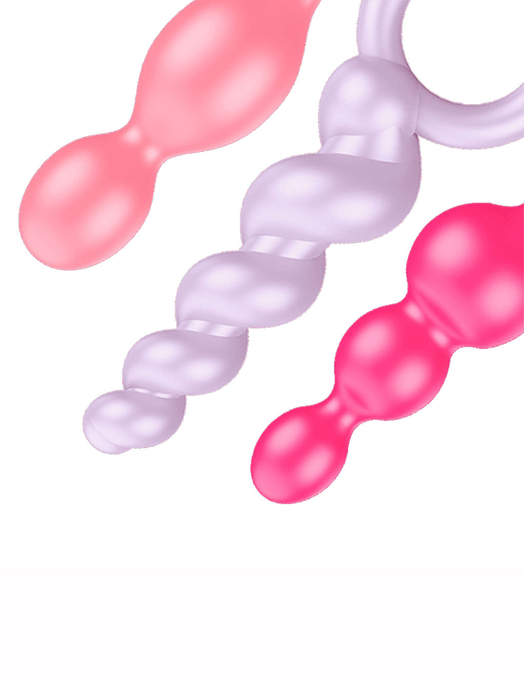 Satisfyer Booty Call Plugs- Multi- Close up
