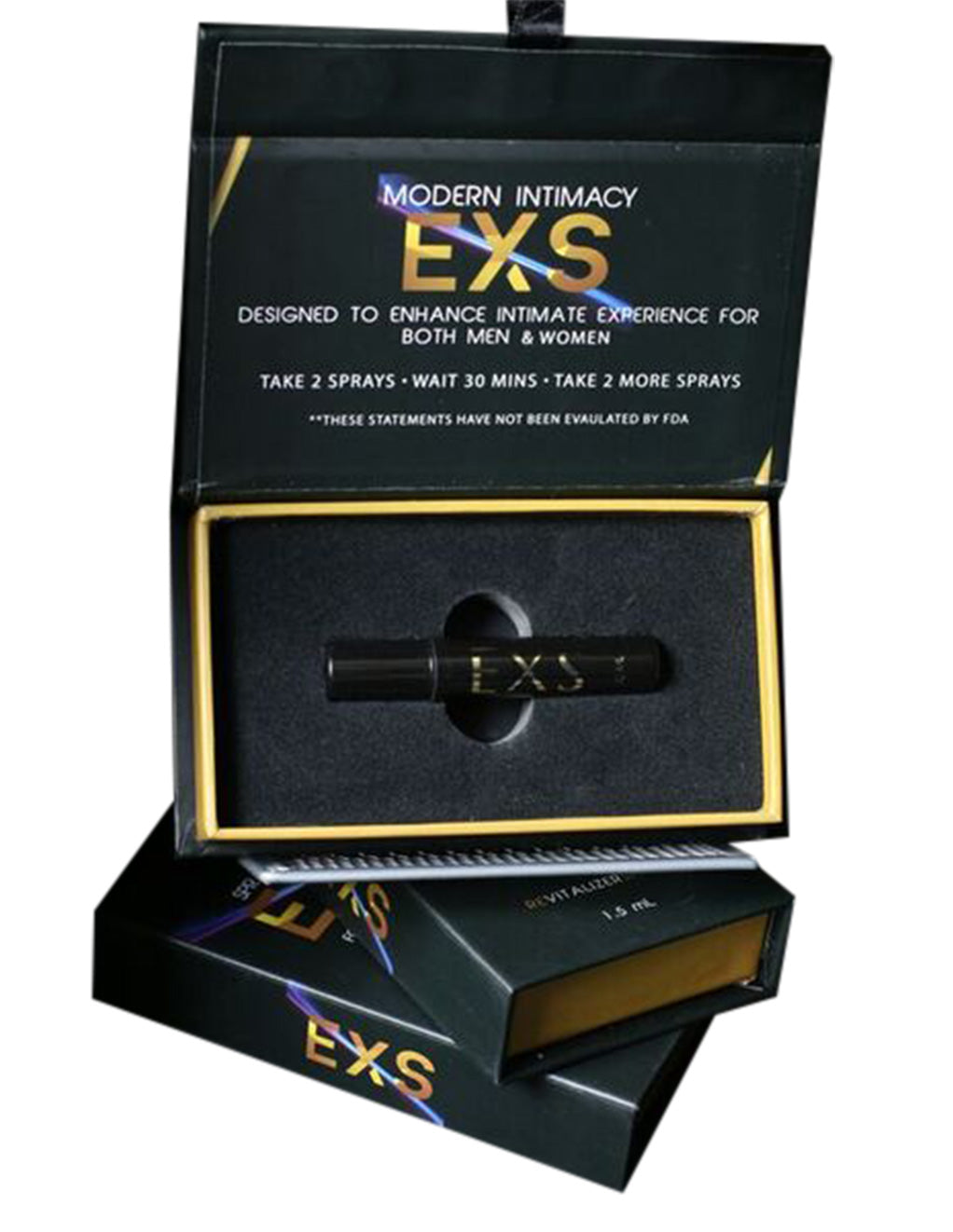 EXS Spray for Men & Women Box Close Up