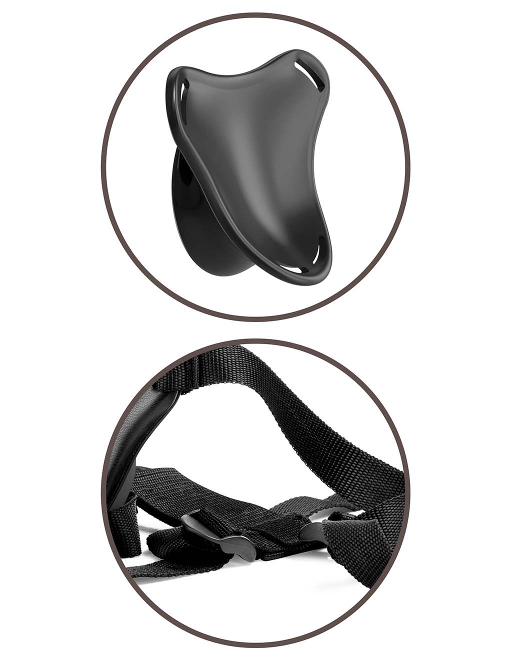 King Cock Elite Beginner's Body Dock Harness- Details