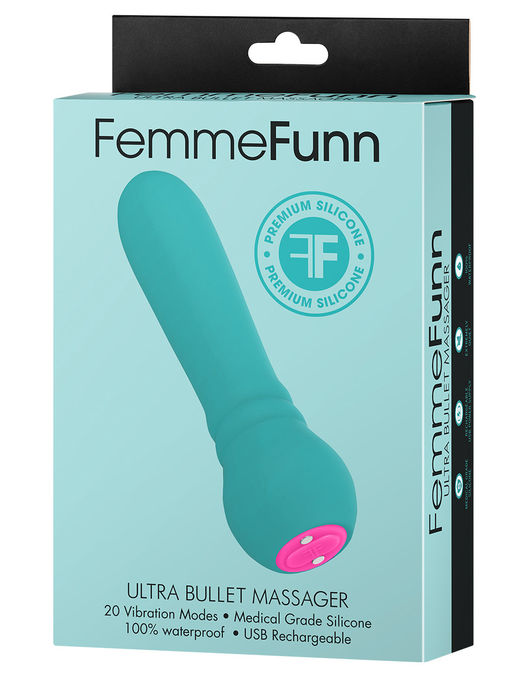 Femme Funn Ultra Bullet- Turquoise- Box