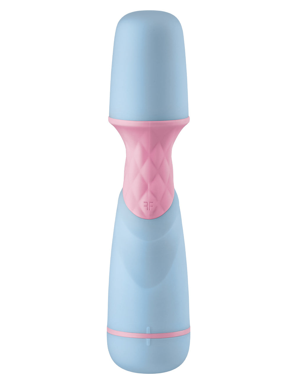Femme Funn Ffix Vibrating Wand- Light Blue- Front