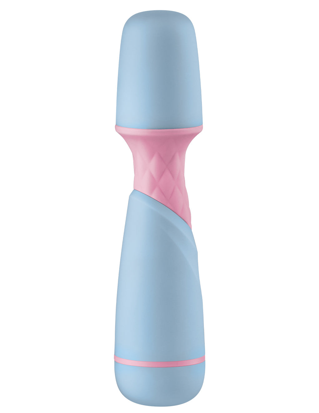 Femme Funn Ffix Vibrating Wand- Light Blue- Side