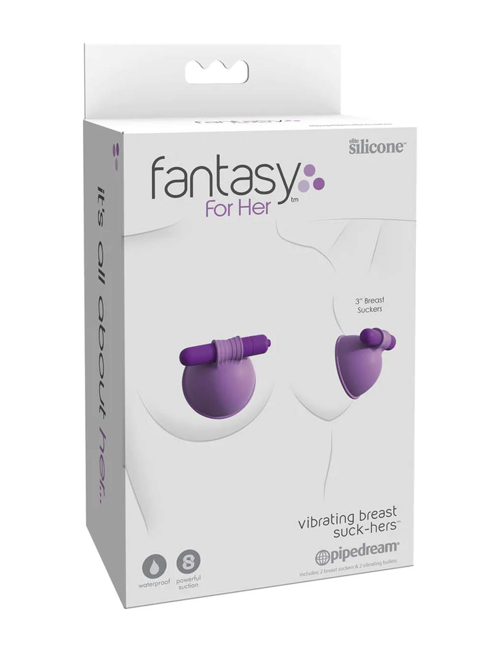 Fantasy For Her Vibrating Breast Suck-Hers