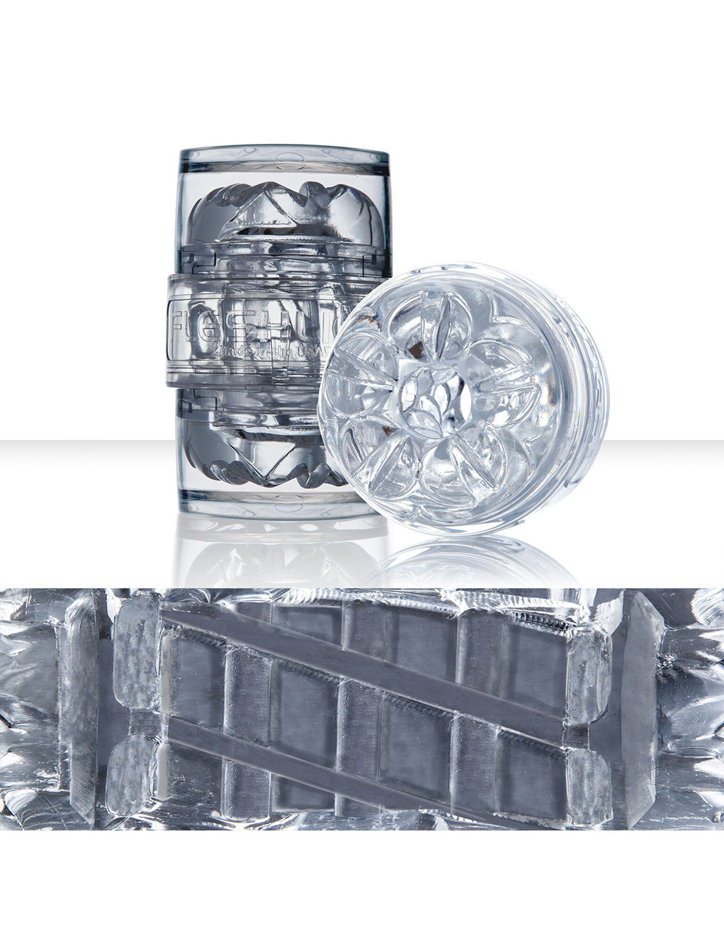 Clear Fleshlight Quickshot Vantage- Front