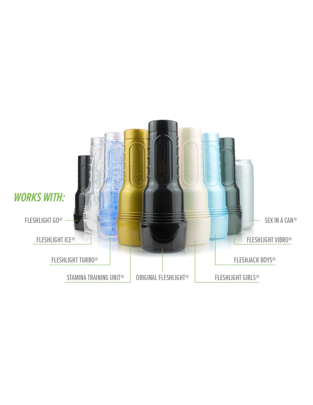 Fleshlight Universal Launch- compatible items