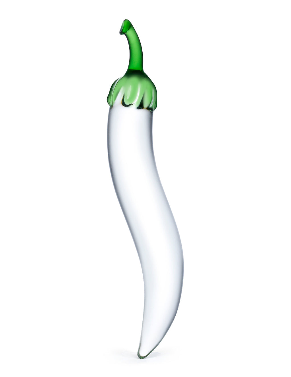 Glas 8.25" Chili Pepper Dildo- front