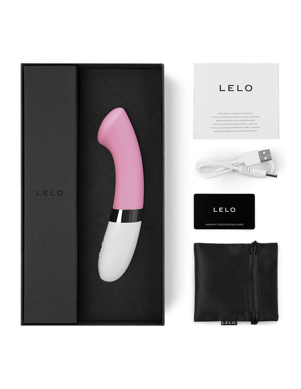 Lelo Gigi 2 Silicone Gspot Vibrator - Novelties - G Spot