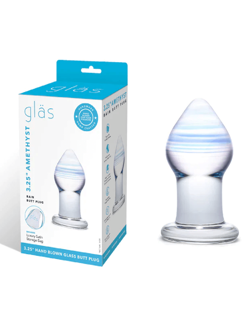 Glas Amethyst Rain - Toy with Box