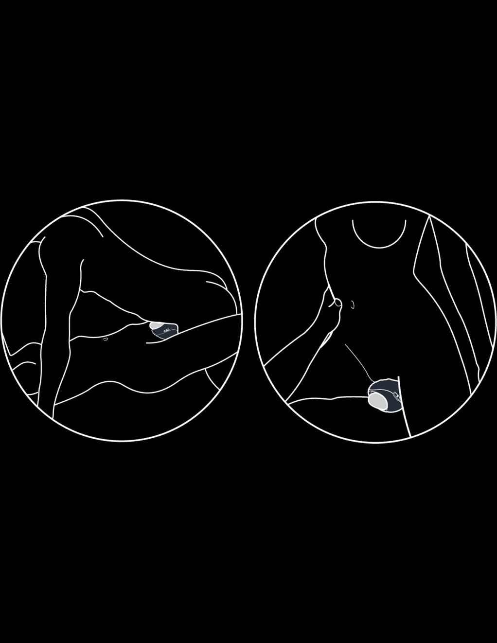 Hot Octopuss Pulse Duo Lux- Use diagram