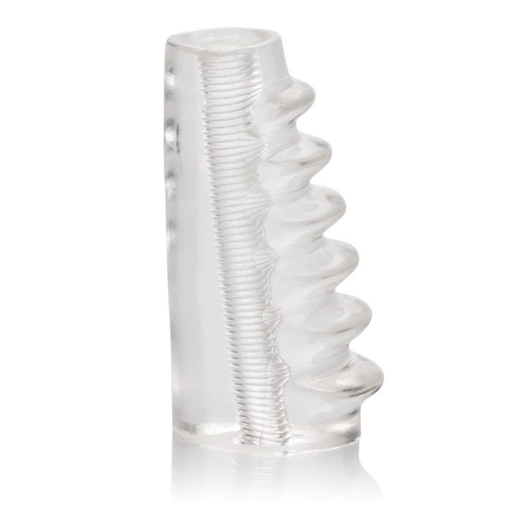 Cal Exotics Hot Rod Ridged Penis Enhancer - Novelties - Extender