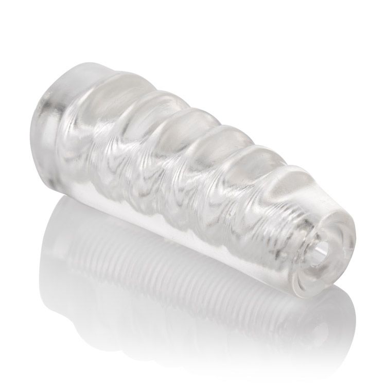 Cal Exotics Hot Rod Ridged Penis Enhancer - Novelties - Extender