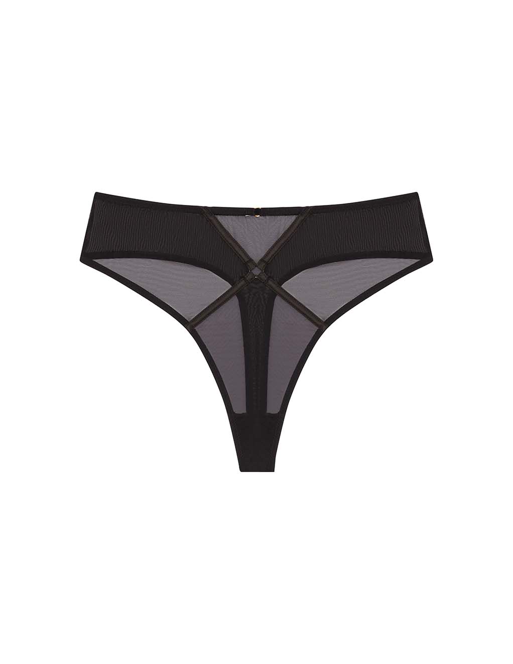 HUSTLER® Naya Thong Black
