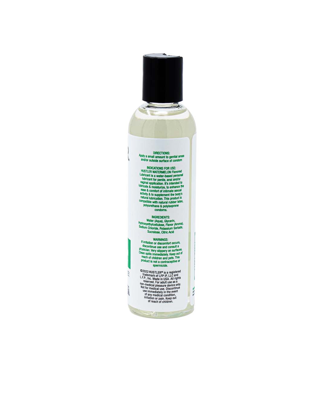 HUSTLER® Watermelon Lubricant- Back