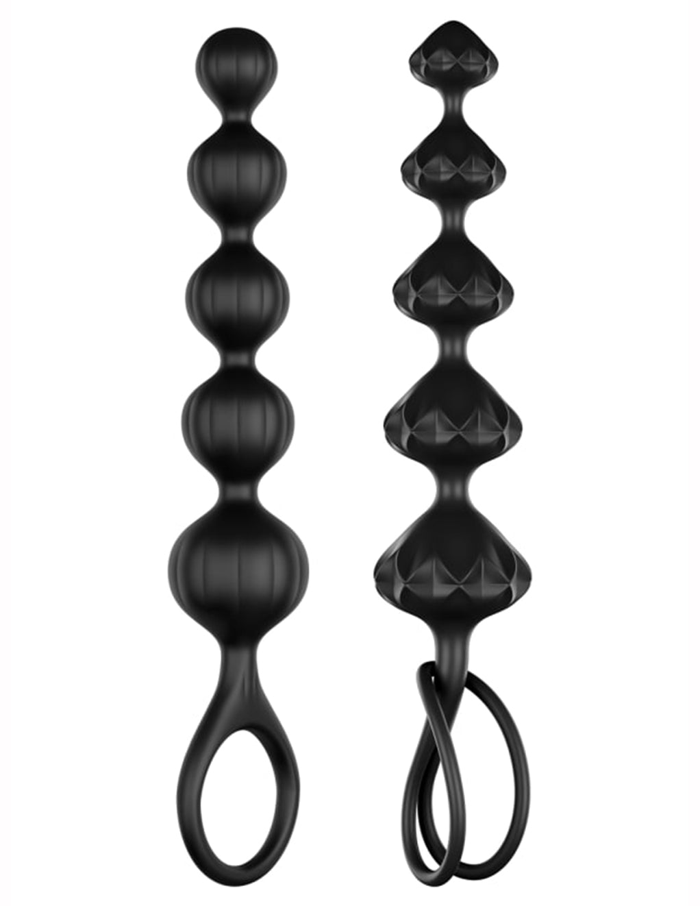 Satisfyer Love Beads- Black- Front
