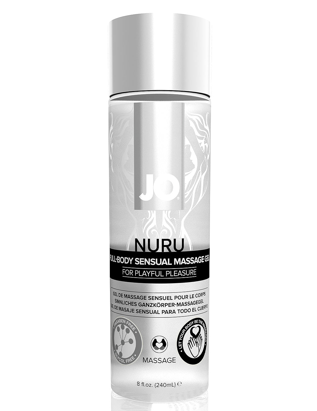 Jo Nuru Massage Gel- front