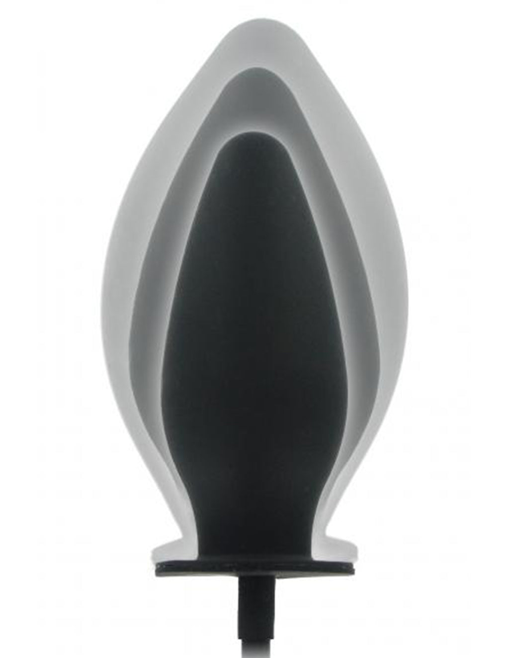 Trinity Vibes Inflatable Butt Plug- Expansion diagram