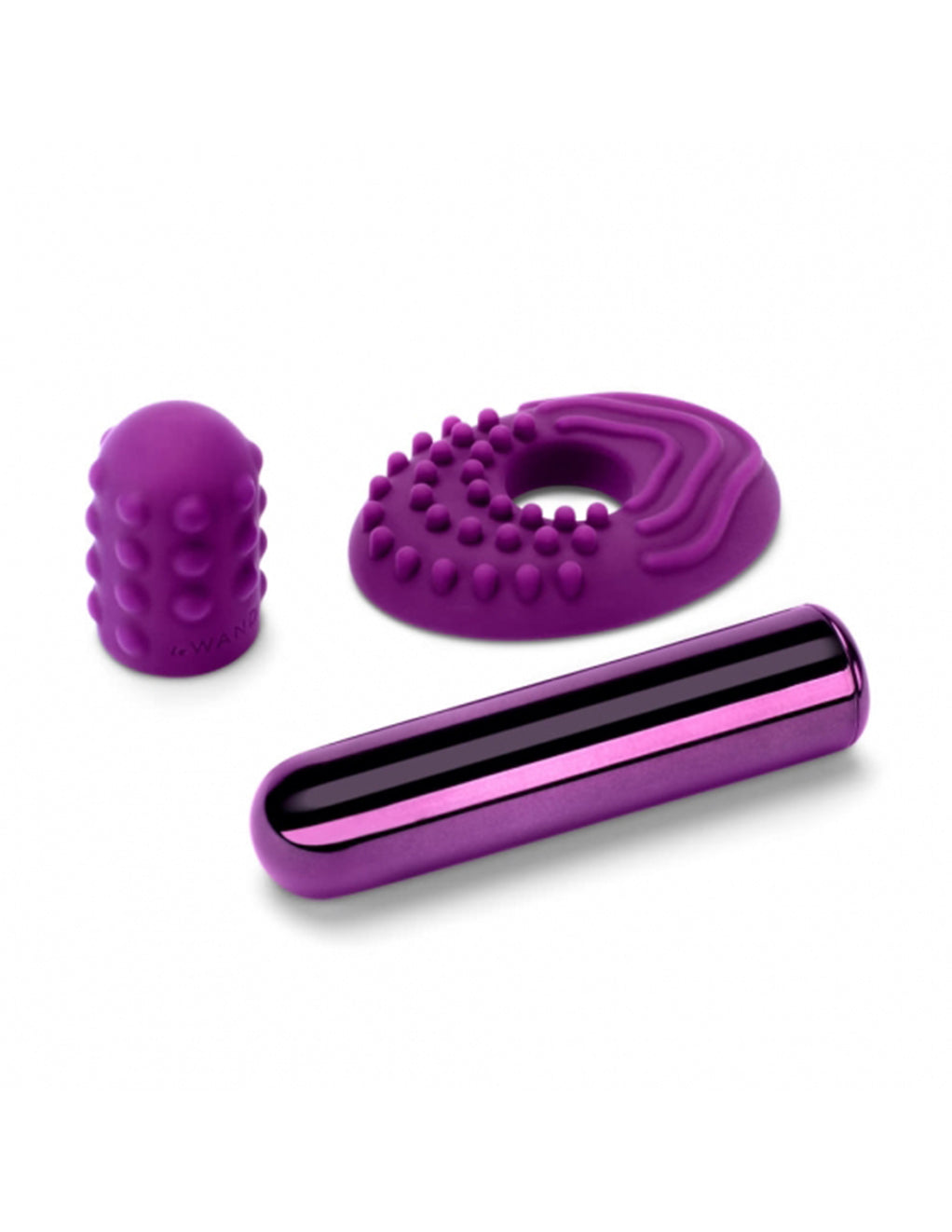 Le Wand Bullet- Cherry- attachments