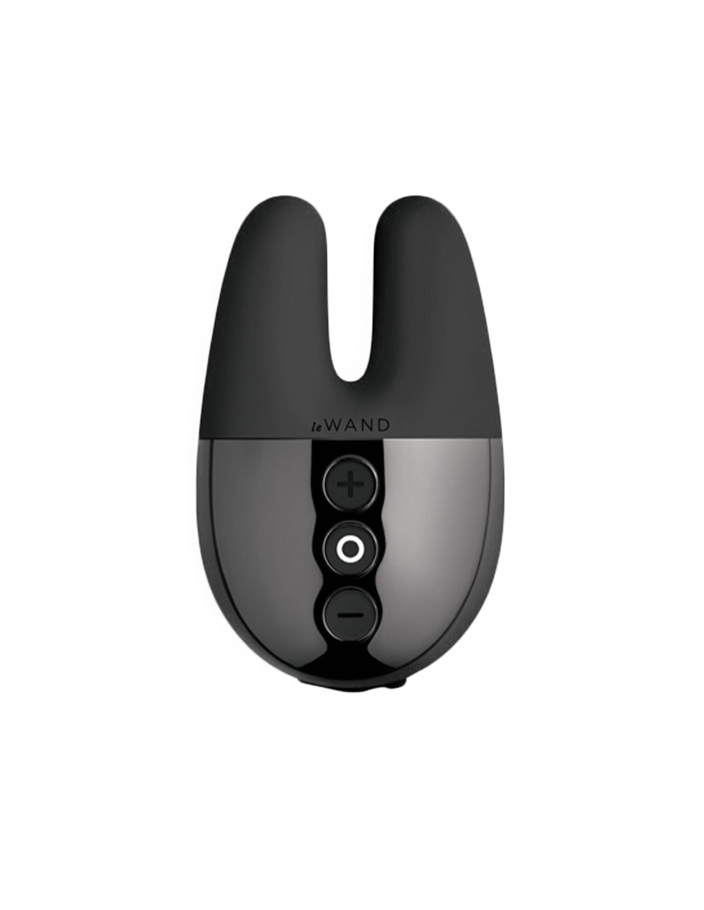 Le Wand Chrome Collection Double Vibe- Black- Front