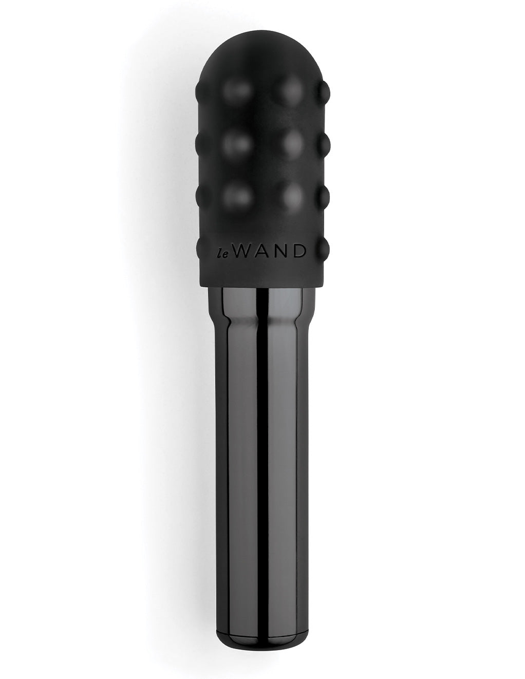 Le Wand Grand Bullet Rechargeable Clitoral Vibrator- Black- Front