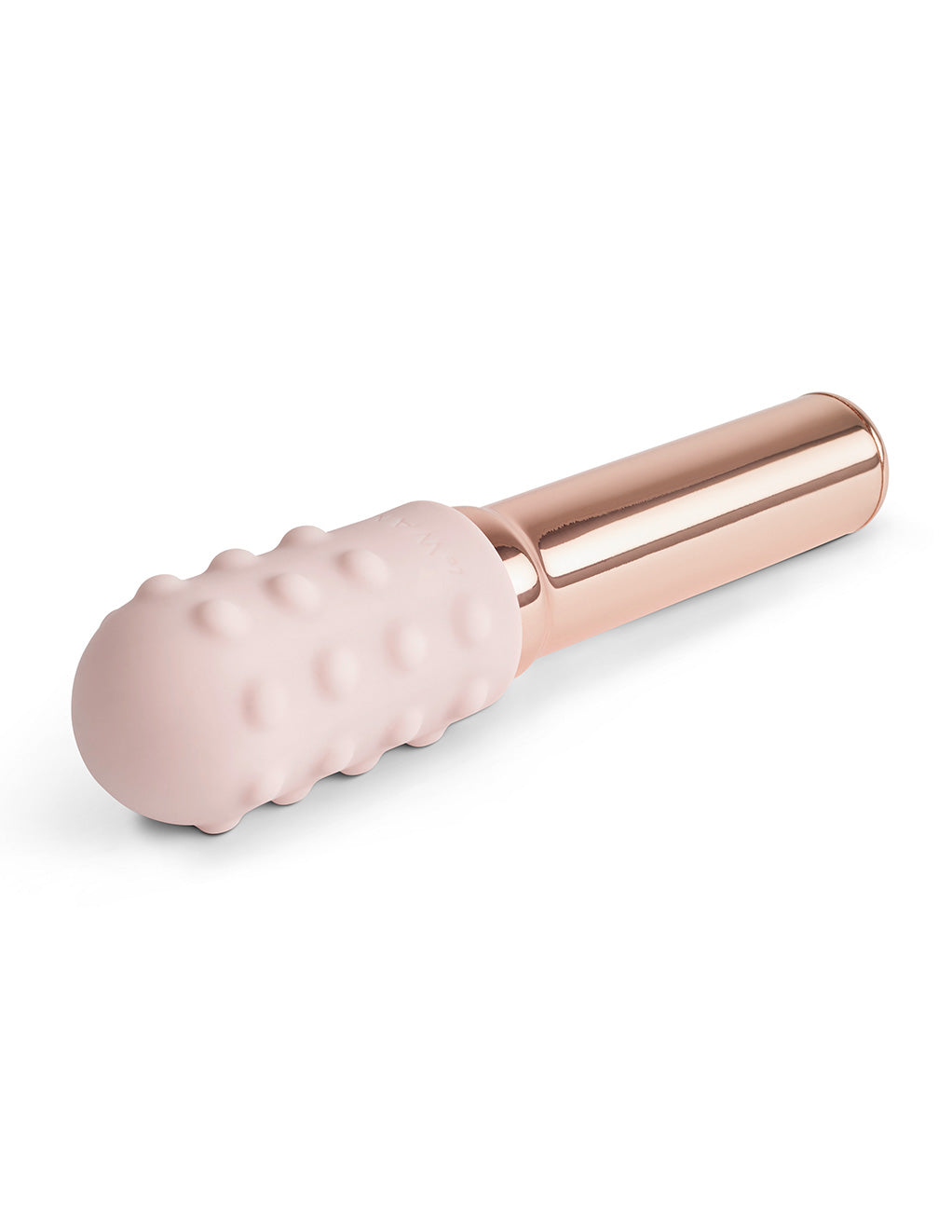 Le Wand Grand Bullet Rechargeable Clitoral Vibrator- Rose Gold- Top