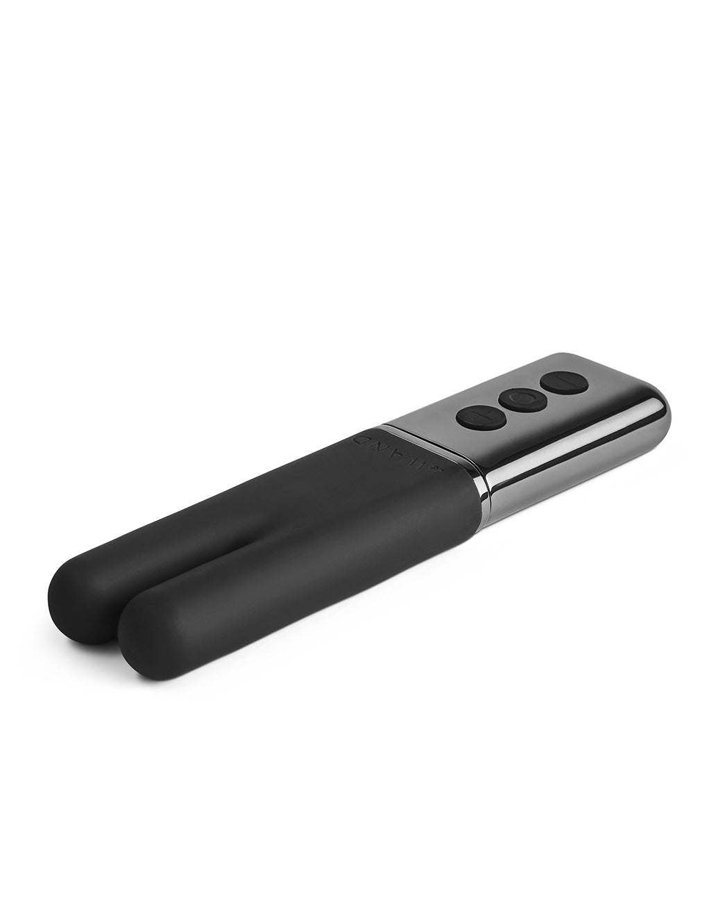 Le Wand Deux Rechargeable Clitoral Vibrator- Black- Top