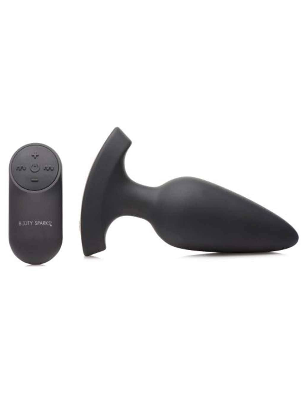 Booty Sparks Remote Laser Heart Plug- Large