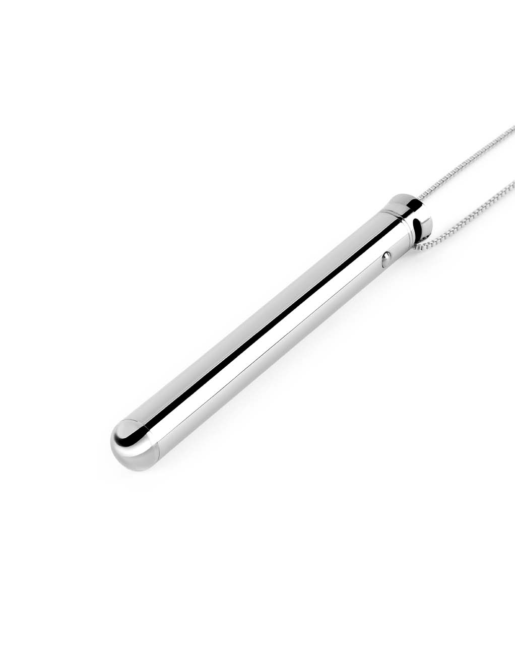 Le Wand Vibrating Necklace- silver main