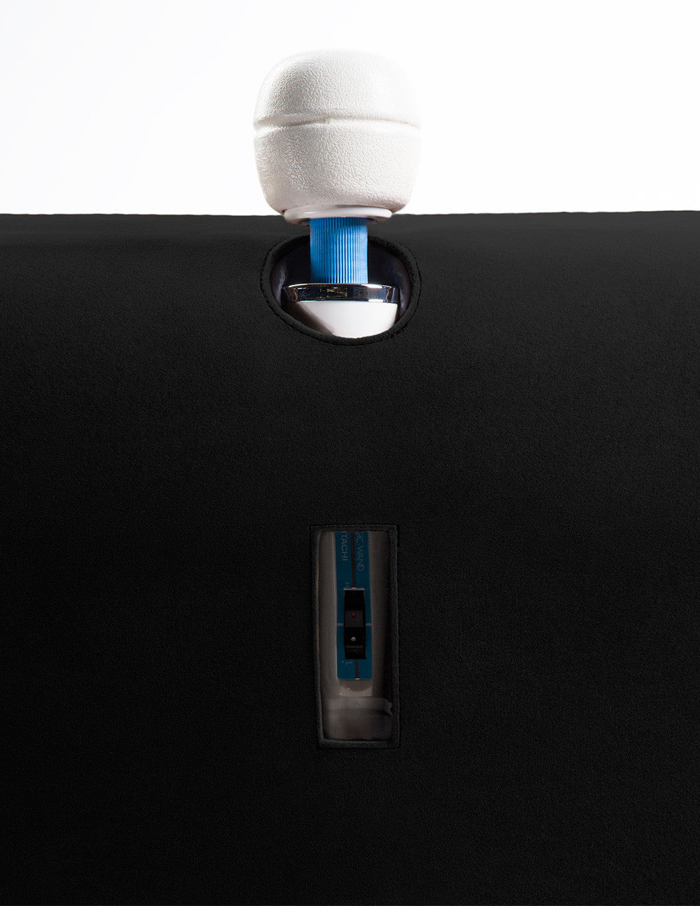 Liberator Axis Wand Massager Mount- Black- Top- Example