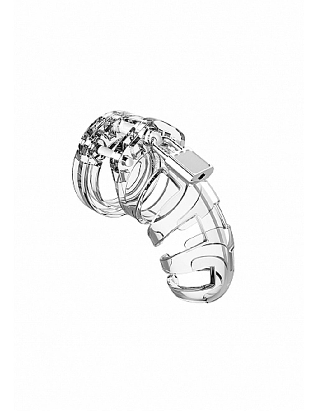 Model 2 Chastity 3.5" Transparent Cock Cage