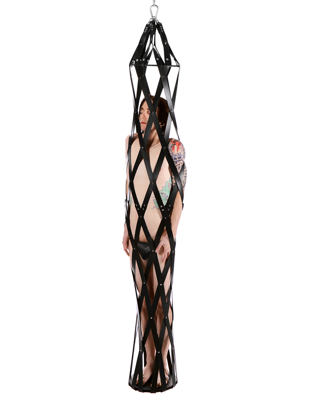 Master Series Hanging Rubber Strap Cage - Main