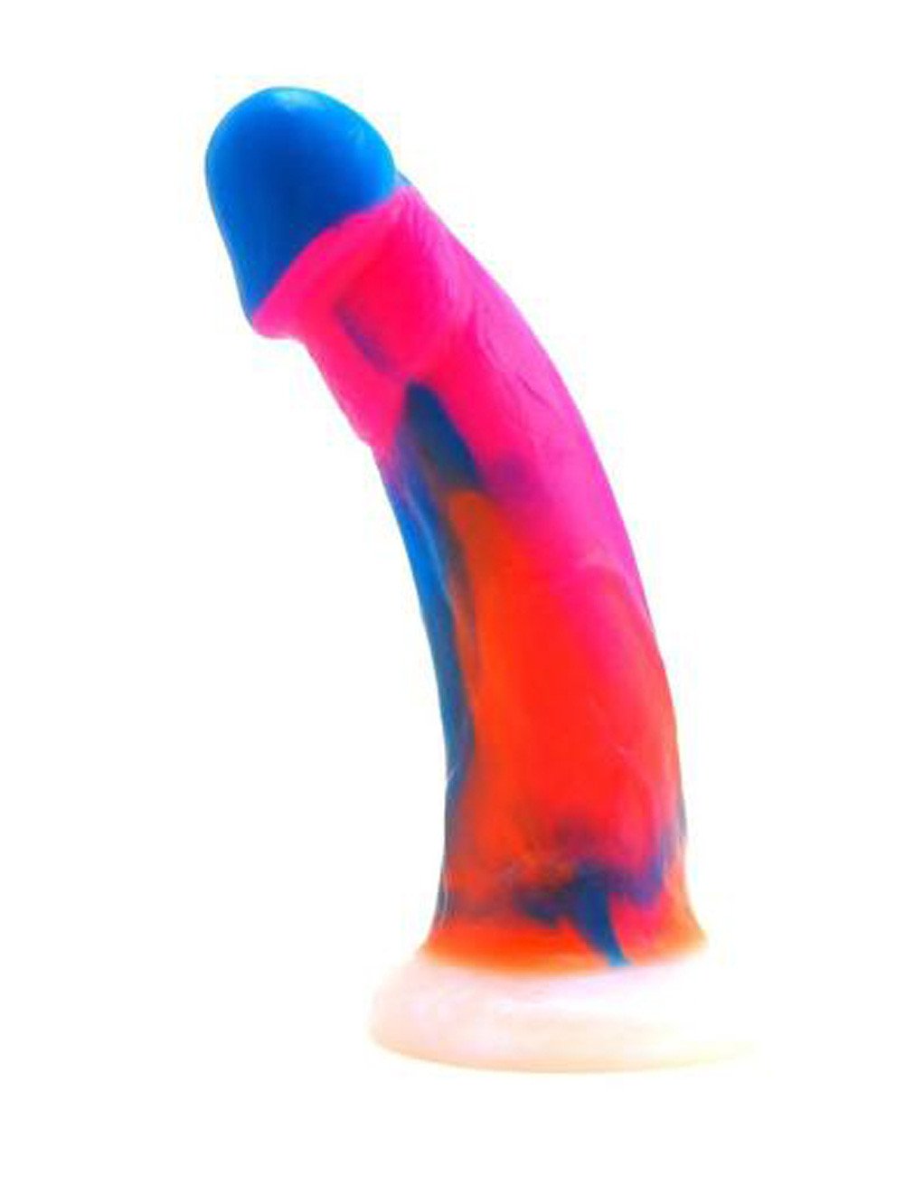 Vixen Mustang Realistic Dildo- Tie Dye