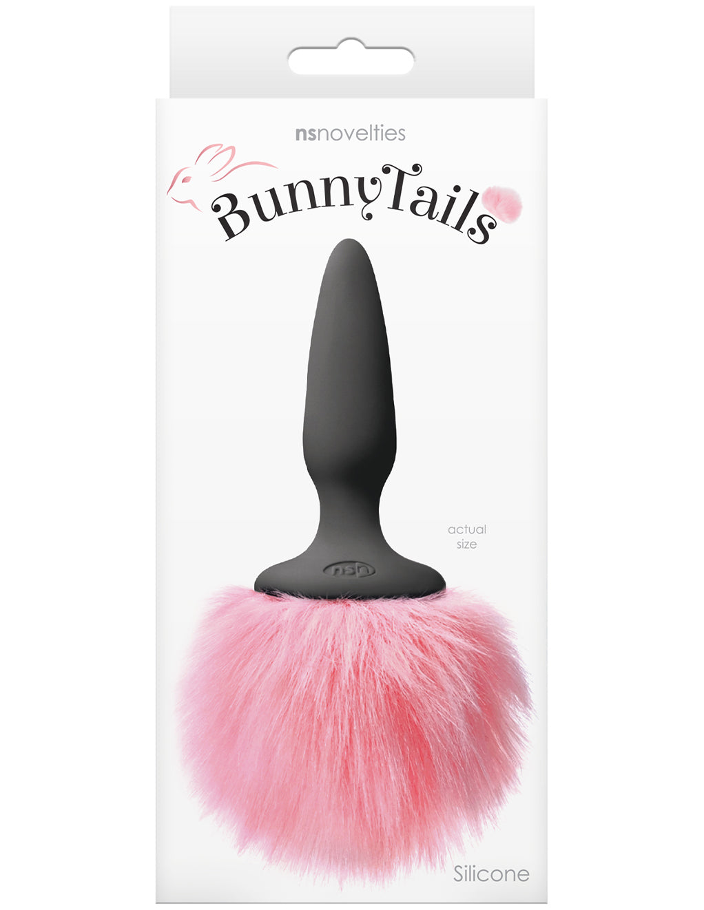 NS Novelties Bunny Tails- Pink- Box