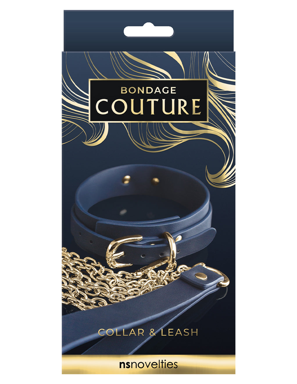 Bondage Couture Collar & Leash- Box