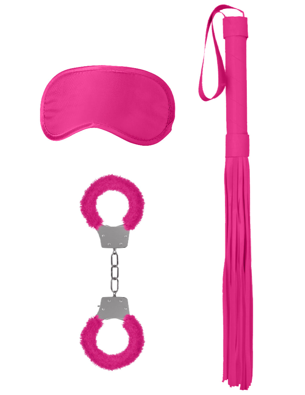 OUCH! Intro Bondage Kit #1- Pink- Front