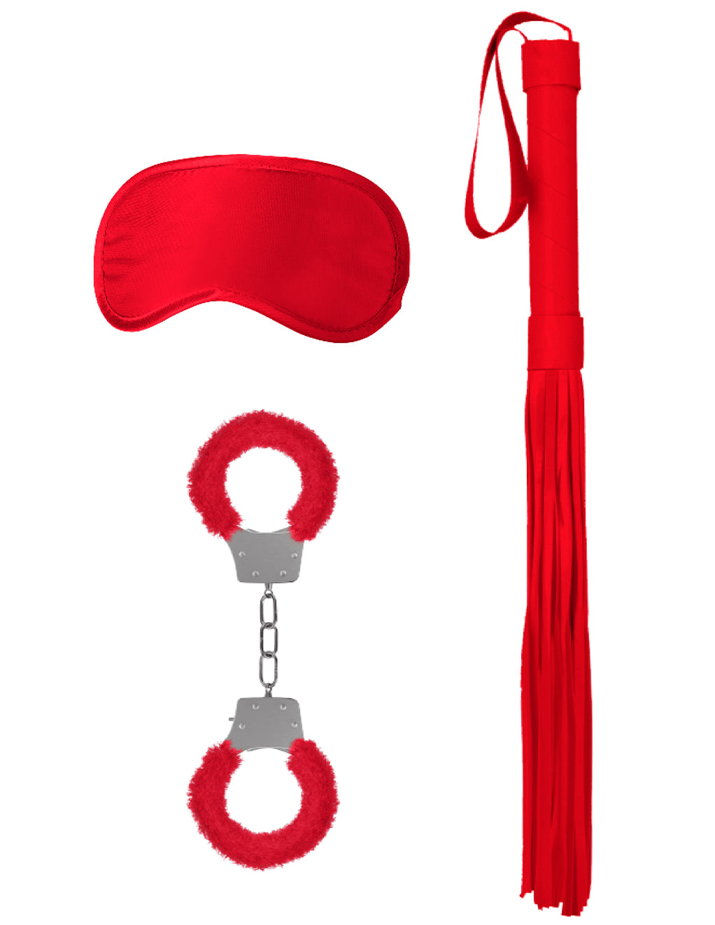 OUCH! Intro Bondage Kit #1- Red- Front