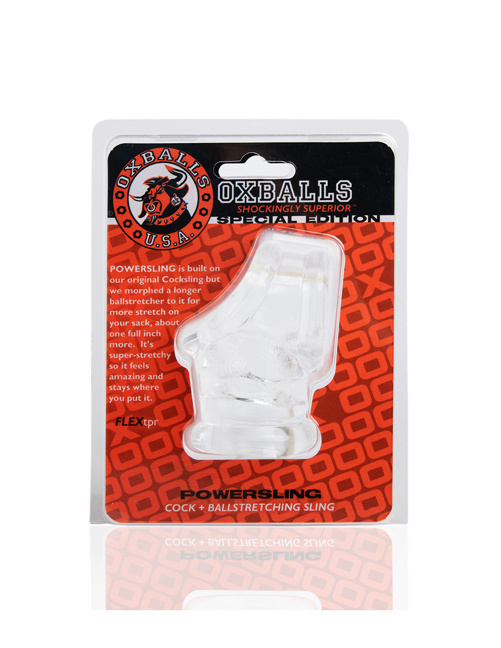 OxBalls Powersling- Clear- Package