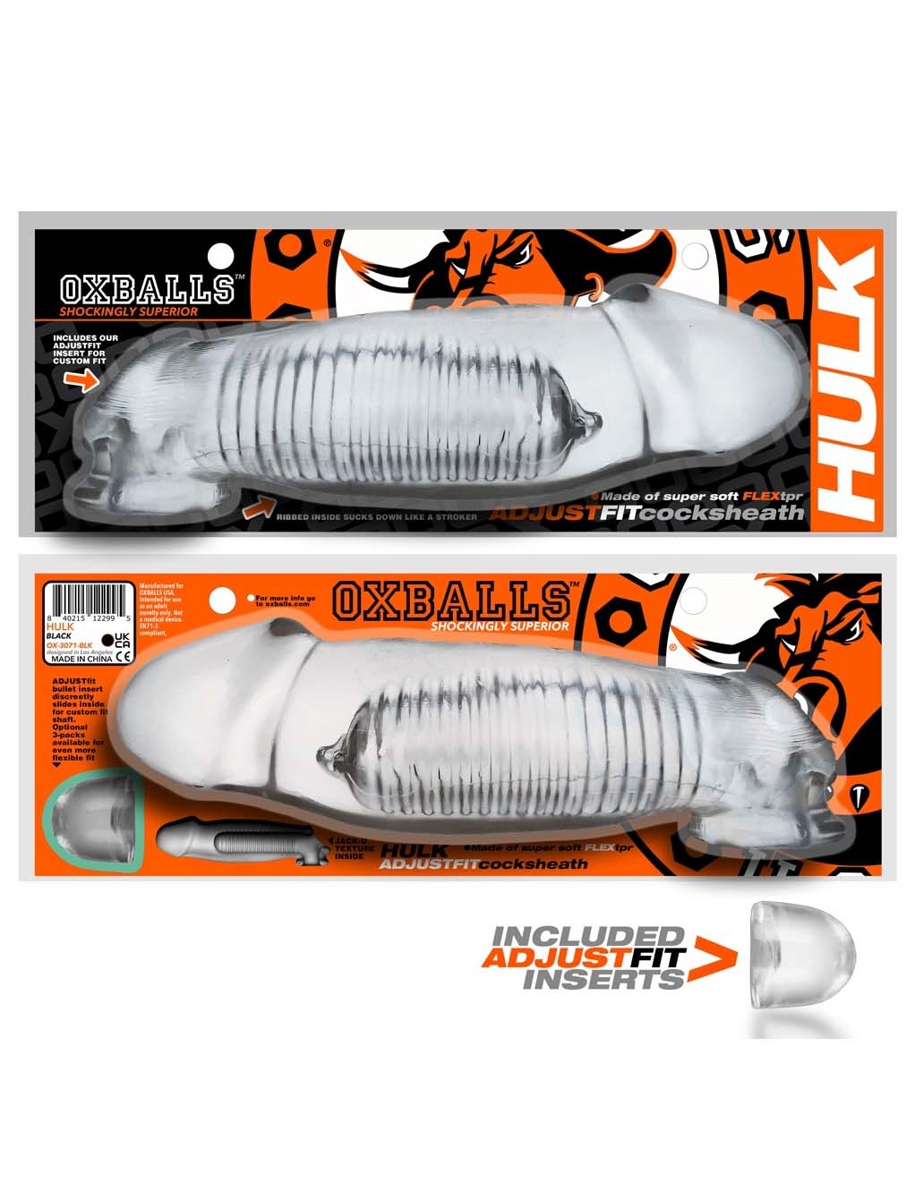 Oxballs Hulk Gargantic Cocksheath - Box