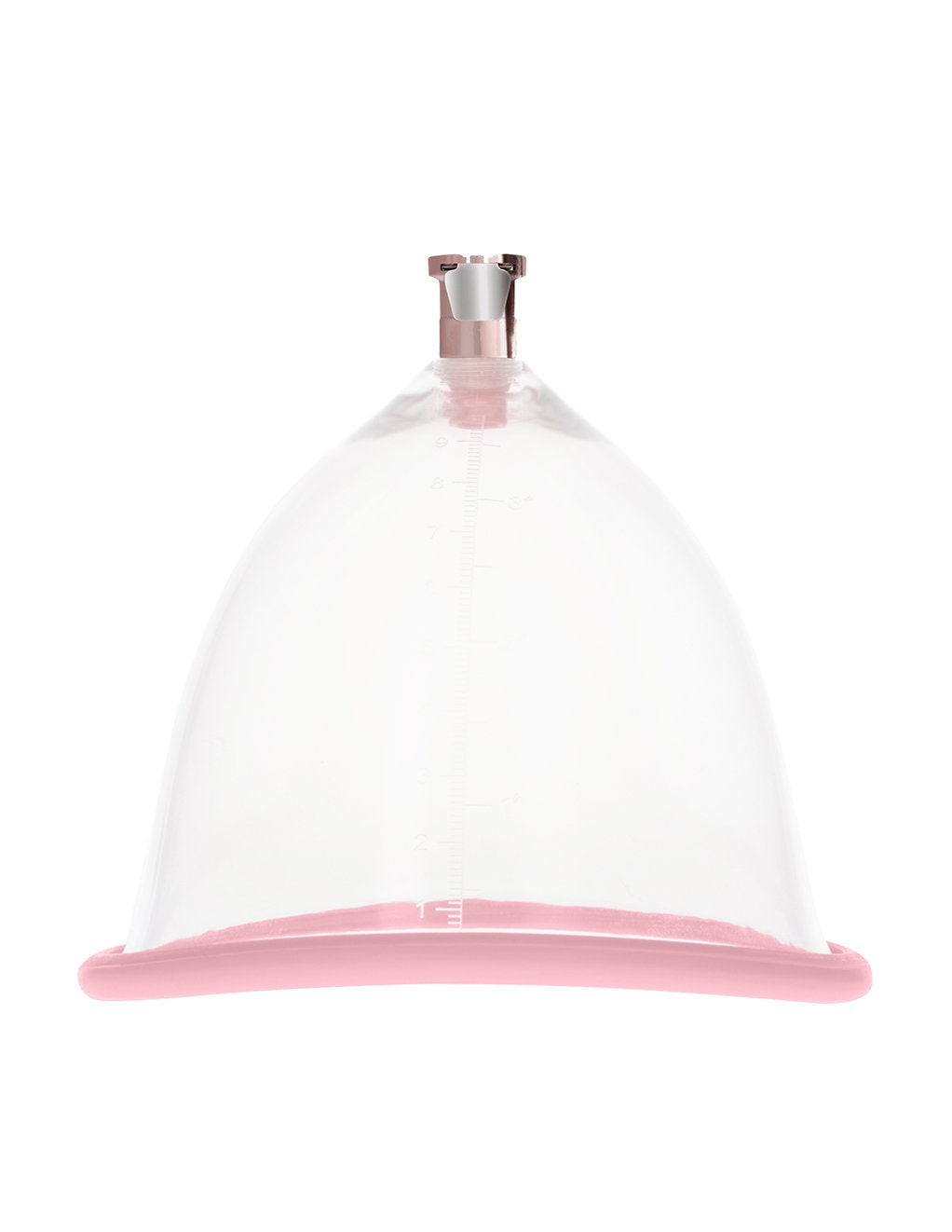 Suction Cup of Pumped Rose Gold Breast Pump Set- Front