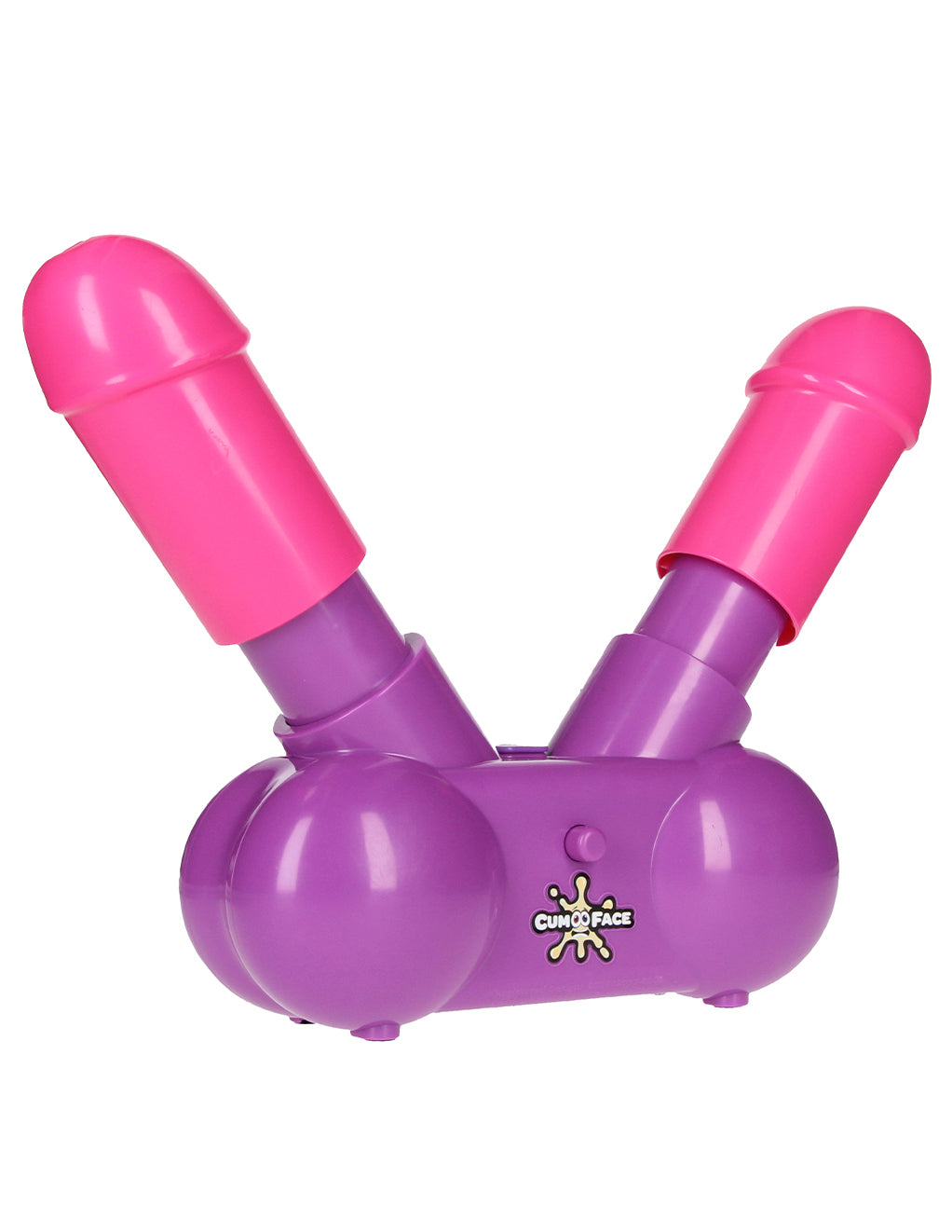 Cum Face Duel Pump Action Penis Game- Front