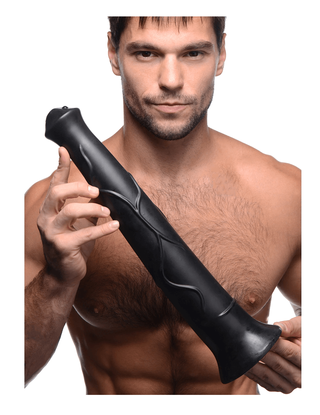 Pony Boy 17" Horse Dildo - In Hand - Male Model