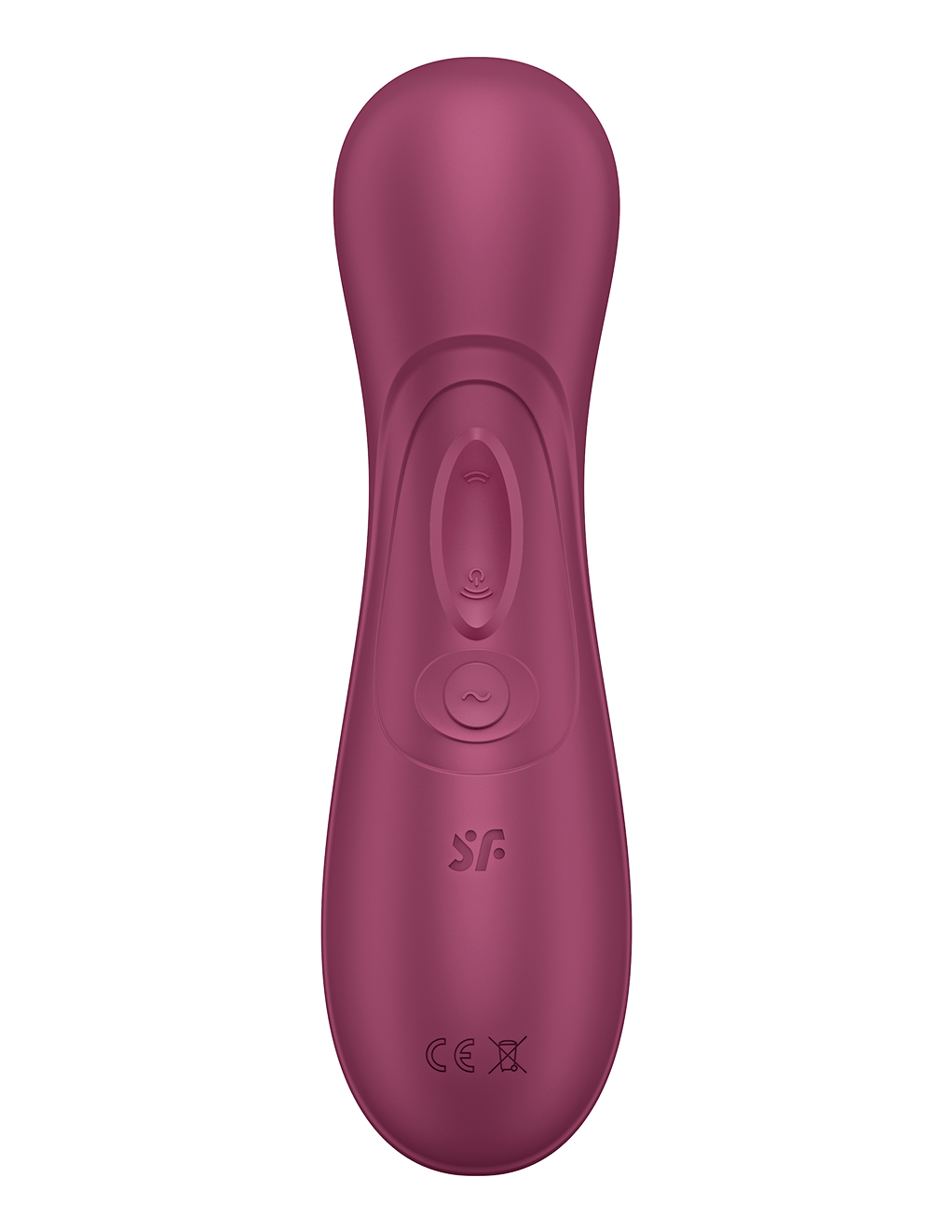 Satisfyer Pro 2 Gen 3 - Wine Red -  Back