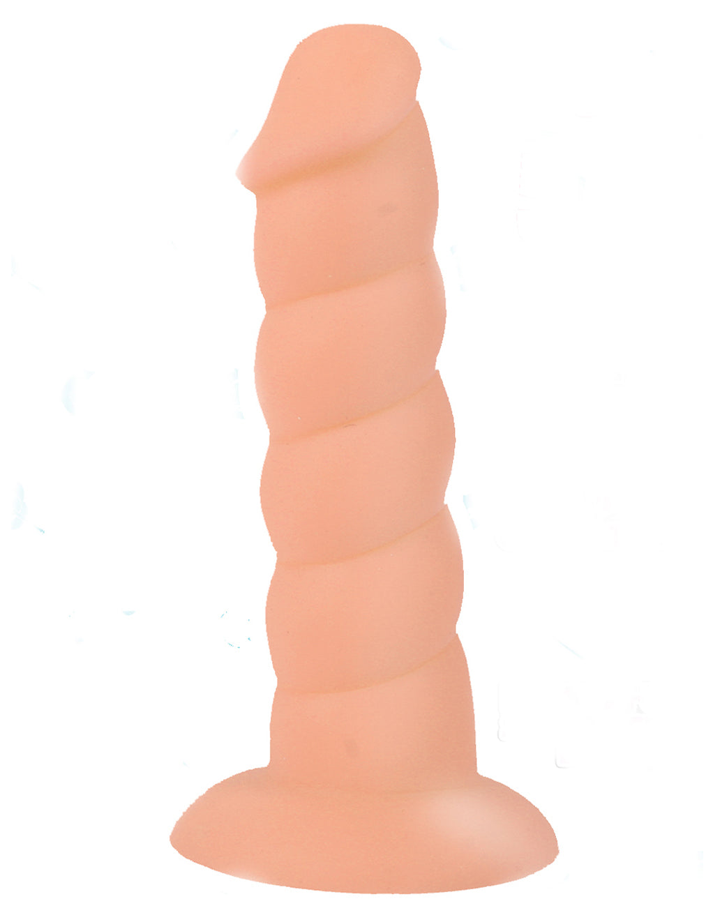 Suga Daddy 8 Inch Suction Cup Dildo- Vanilla- Front