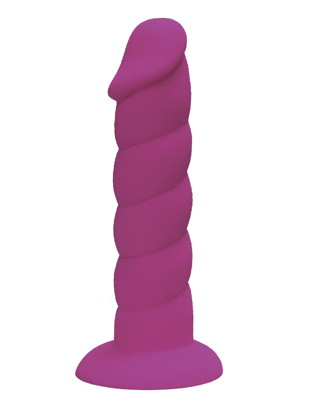 Suga Daddy 9.5 Inch Suction Cup Dildo- Purple- Front