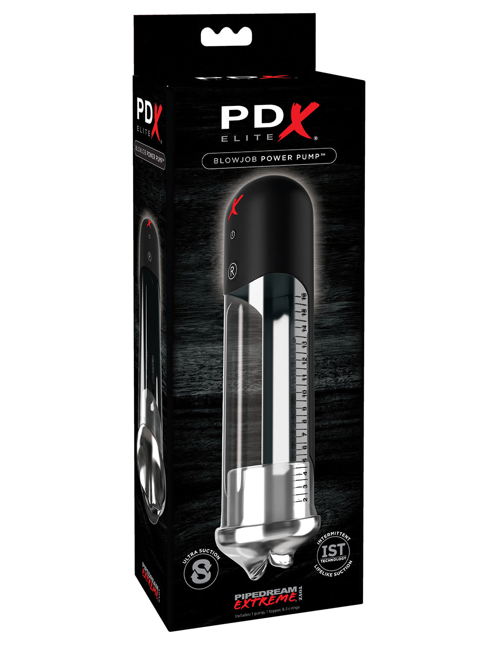 PDX ELITE Blowjob Power Pump- box